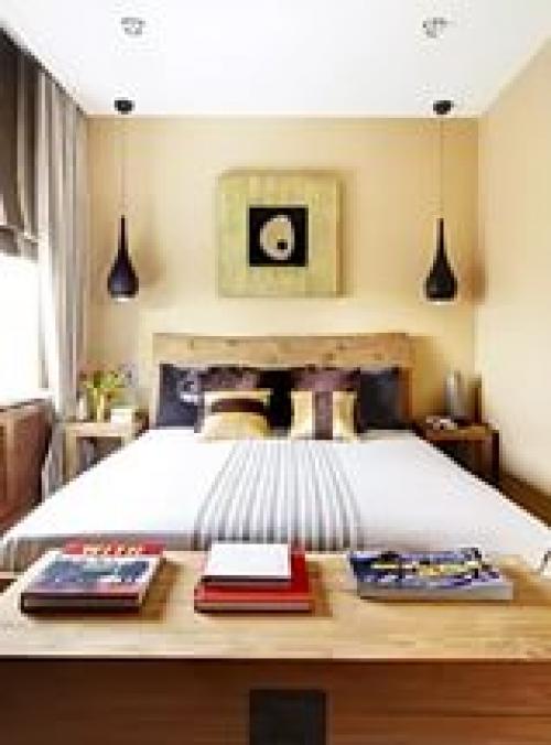 Как сделать маленькую спальню визуально больше. 04 Как сделать маленькую спальню визуально больше. 04