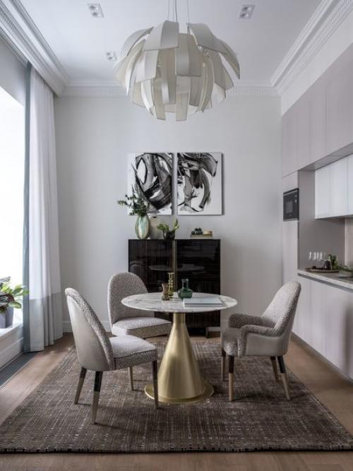 Интерьер квартиры для молодой девушки (38 кв. 03