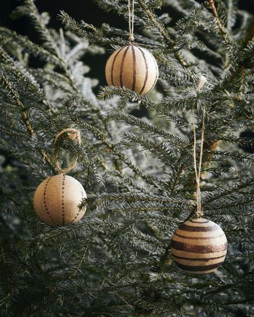 Рождественский декор из природных материлов. 08