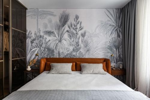 Реализованный интерьер квартиры рядом с парком для семьи дизайнера. 03