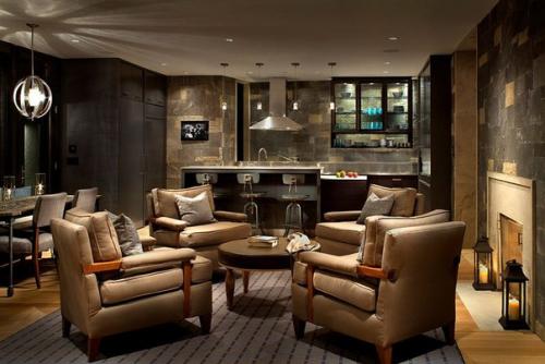 Современный загородный дом с захватывающим видом на горы от студии Morgante Wilson Architects, Колорадо, США. 07