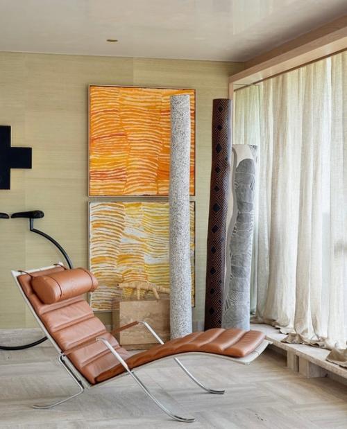 Современное Любопытство - квартира позднего модернизма по дизайну Кеннеди Нолана. 03