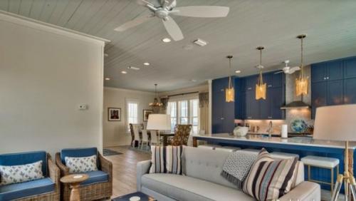 Кухни в морском стиле. 03