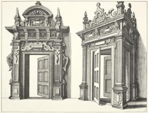 Старинное издание!  Verscheyden Schrynwerck als Portalen, Kleerkassen, Buffetten, Ledikanten, Tafels, Kisten, Stoelen, Bancken, Schabellen. 02