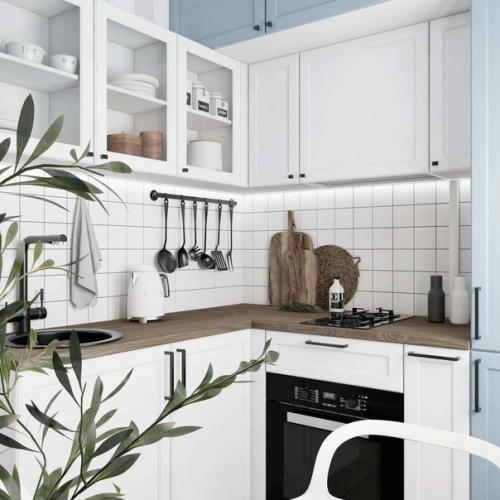 Квартира - студия в скандинавском стиле. 04