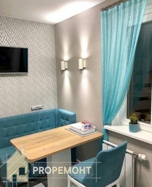 Переделка кухни. Выполненной в светлой гамме. 05