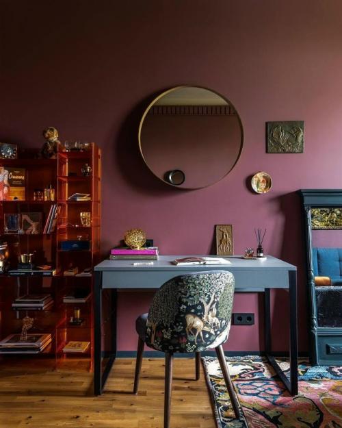 Яркий интерьер квартиры в сталинке. 05