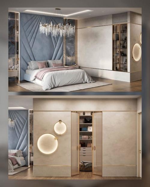 Мастер - спальня - отдельный вид дизайнерского искусства. 01