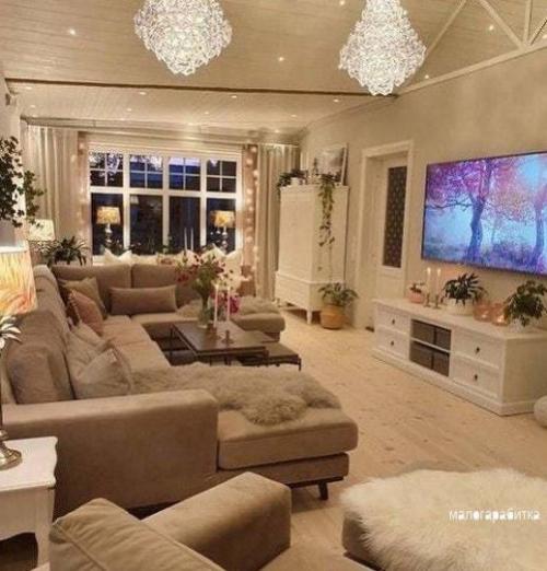 Интерьер в светлых оттенках. 07