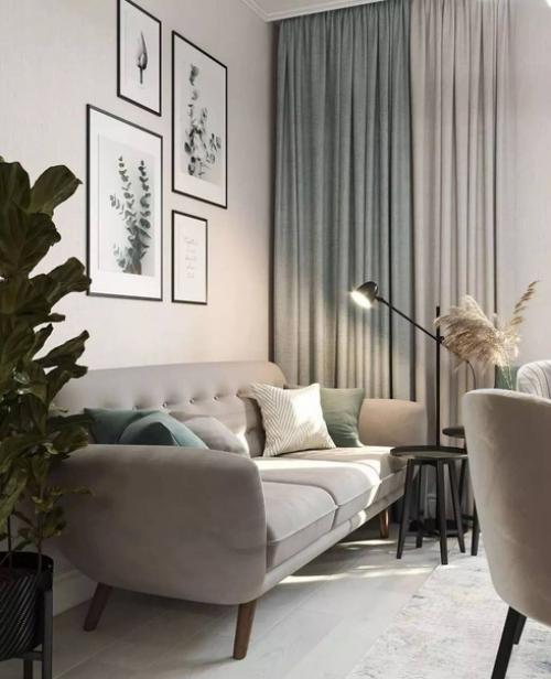 Стильный дизайн кухни - гостиной и лоджии. 02