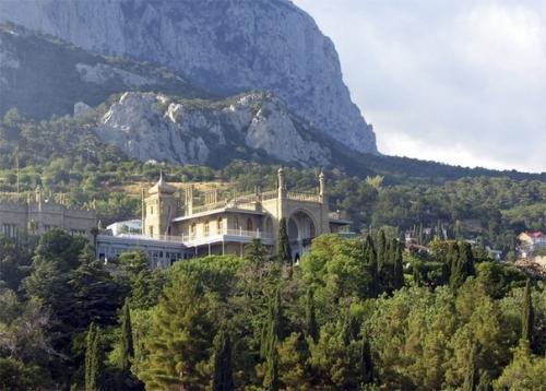 Воронцовский дворец. Алупка. 03 Воронцовский дворец. Алупка. 03
