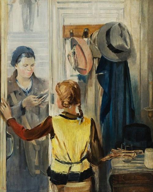 Интерьер нашего детства в работах художников. 04