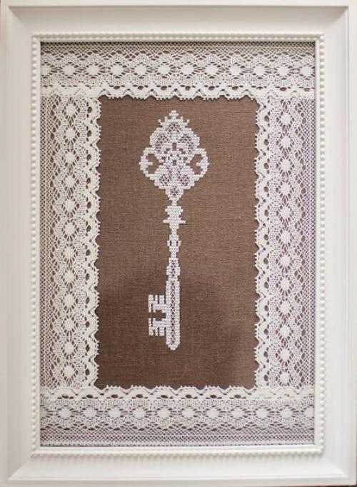 Вышивка в интерьере. 04