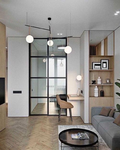 Проект квартиры 40 кв. 03