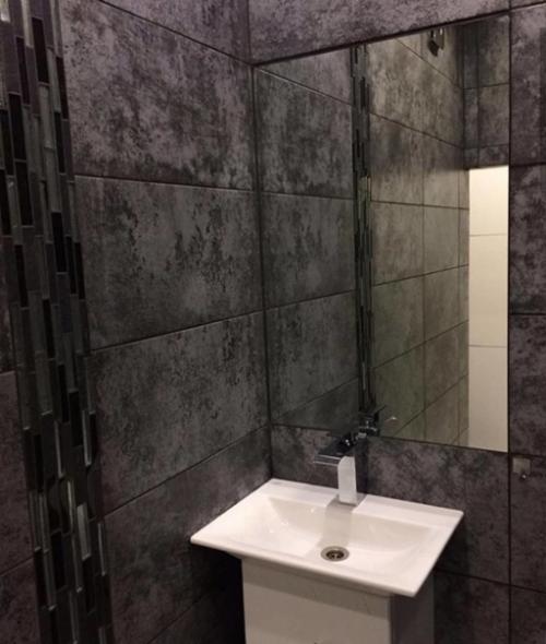 Моя холостяцкая маленькая, но очень стильная ванная. 02