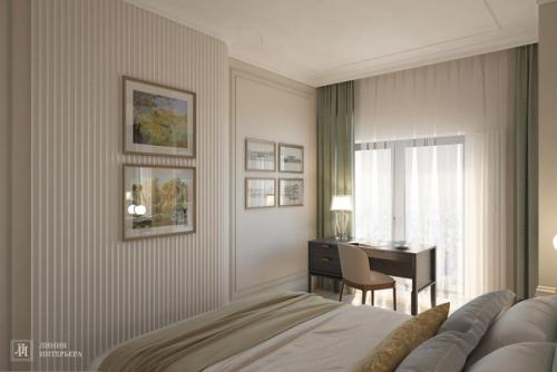 Проект 1-комнатной квартиры 35 кв. 08