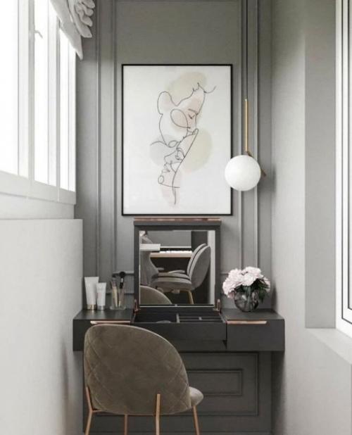 Варианты оформления балкона. 03