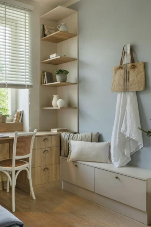 Квартира в ЛОДЗИ. Кажется, что в атмосфере этой квартиры витает запах летних цветущих лугов. 07