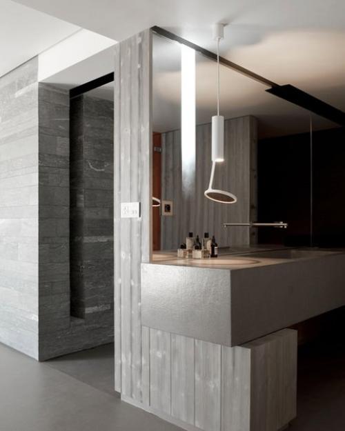 Необычный интерьер дома в Альпах. 08