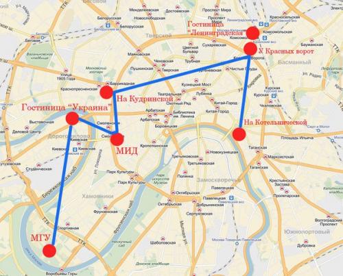 Самые интересные факты о московских высотках. 01