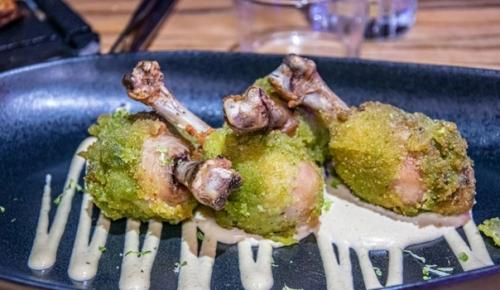 Ресторан в стилистике Horizon Forbidden West. 05