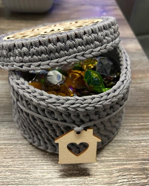 Откройте мир комфорта и стиля с уникальными корзиночками из полиэфирного шнура! 04