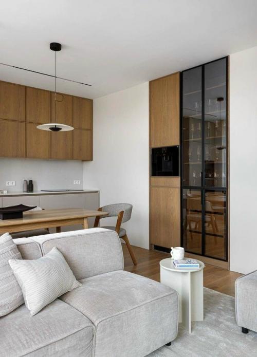 Новая жизнь интерьера: современная квартира в нейтральной палитре. 02