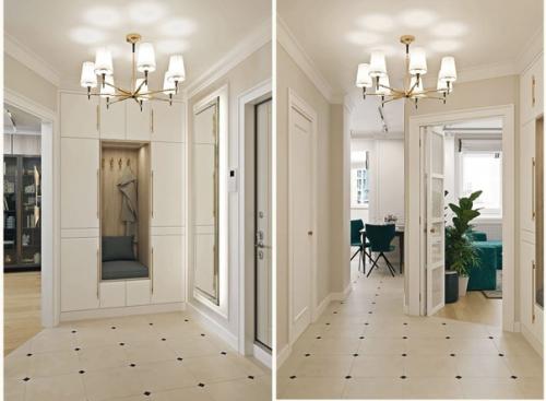 Однокомнатная квартира площадью 45 м. кв для молодой женщины. 08