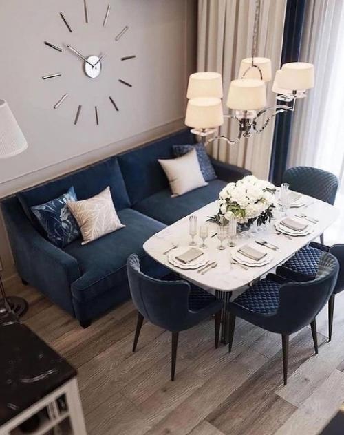 Оформление столовой группы - это важный этап дизайна интерьера кухни. 04