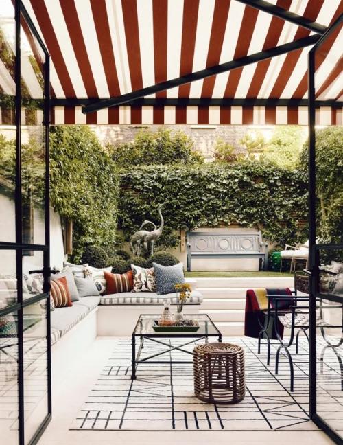 Мезонет в кенсингтоне: смелый микс цвета, узора и искусства. 09