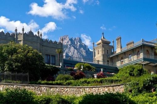 Воронцовский дворец. Алупка. 08 Воронцовский дворец. Алупка. 08