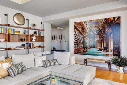 Красивая, эклектичная квартира в бостоне, штат Массачусетс, США.