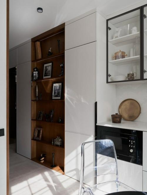 Компактная квартира с ощущением большого дома. 08