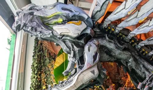 Ресторан в стилистике Horizon Forbidden West. 04