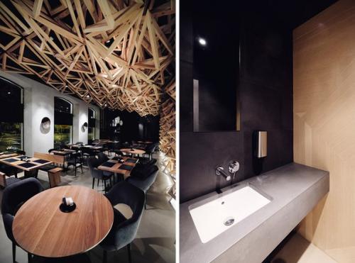 Студия DA Architects из Санкт-петербурга создали дизайн для суши - бара Kido. 06