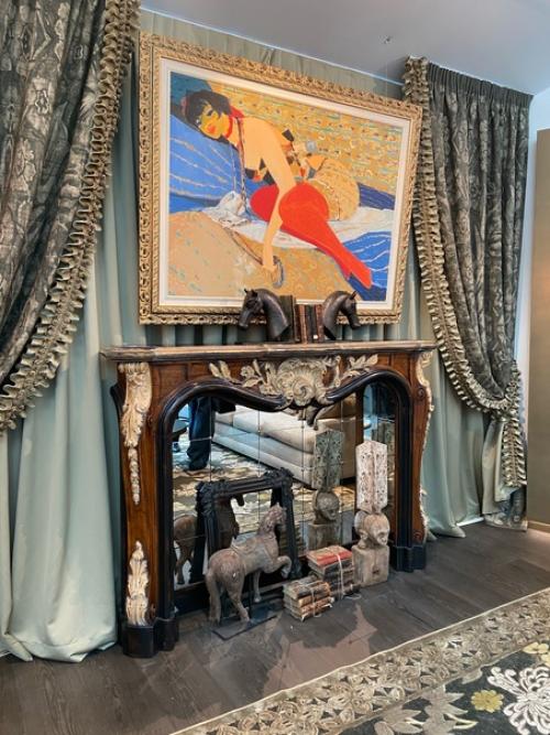 В пятницу в московском гостином дворе открылась международная выставка мебели, интерьерных решений и искусства Artdom 2024. 06