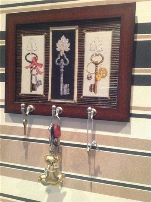 Вышивка в интерьере. 01