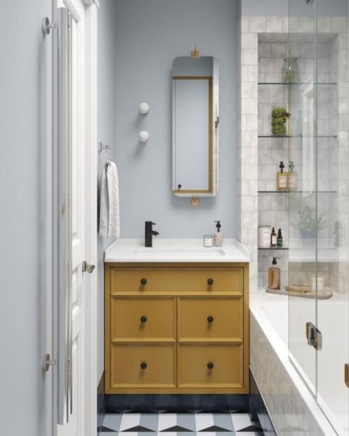 Интерьер квартиры площадью 25 кв. 08