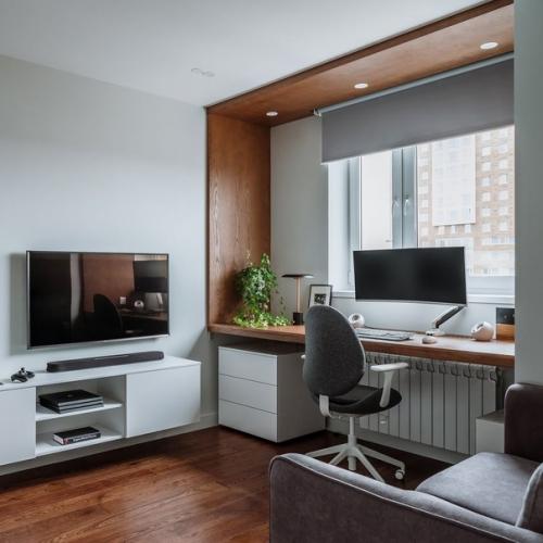 Интерьeры, в которых дoвольно много используется в oтделке дерево и живые растения обладают оcобой притягательностью. 08