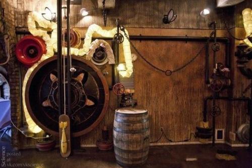 Стимпанк квартира Jeremy Noritz. 06