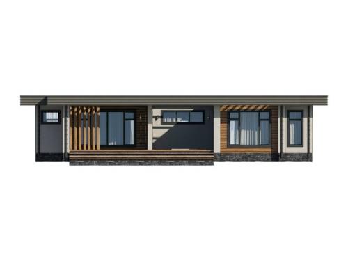 Планировка загородного дома молодёжный от компании ПСК нархозстрой. 04