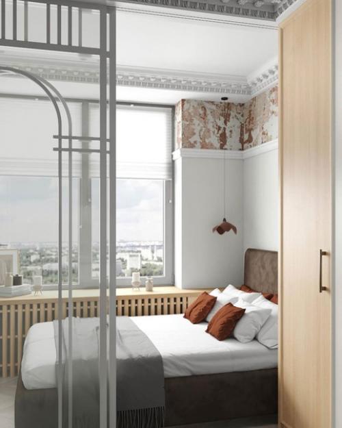 Интерьер квартиры площадью 25 кв. 05