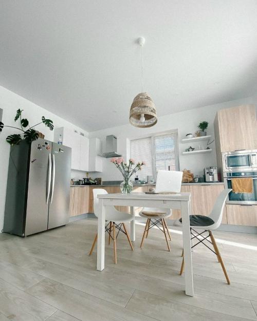 Уютный эко - интерьер с ощущением воздуха и света. 07