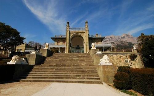 Воронцовский дворец. Алупка. 07 Воронцовский дворец. Алупка. 07