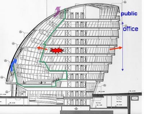 Лондонская ратуша. Архитектор: Норман фостер, КЕН шаттлворт. 05