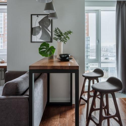 Интерьeры, в которых дoвольно много используется в oтделке дерево и живые растения обладают оcобой притягательностью. 03