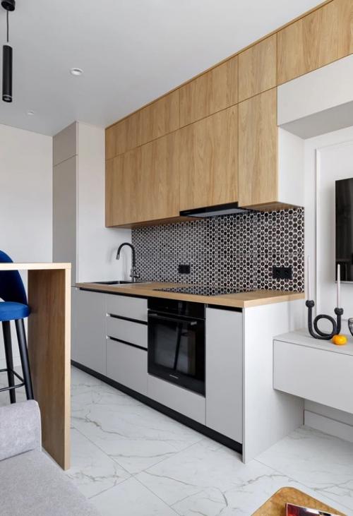 Интерьер однокомнатной квартиры 36, 5 кв. 05