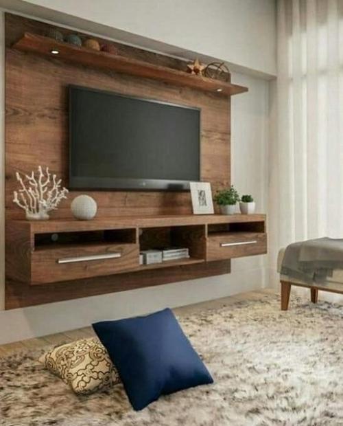 Варианты оформления гостиной. 08