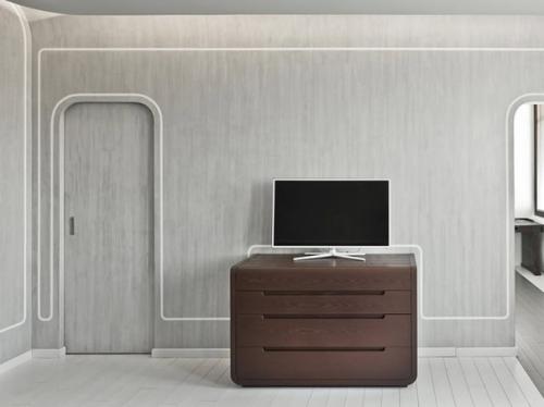 Интерьер спальни 20 кв. 04