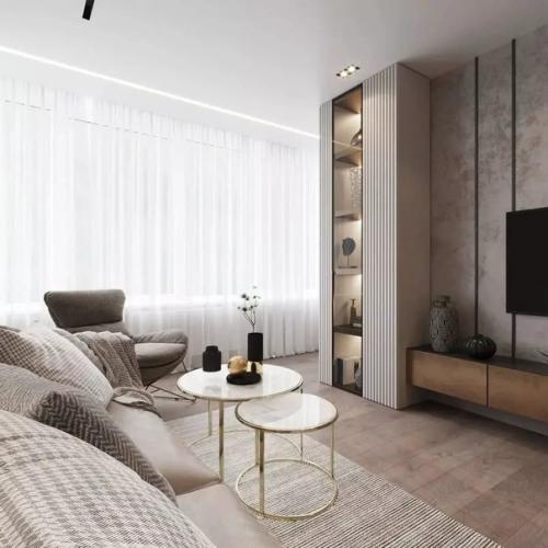 Создание интерьера в тёплых светлых оттенках - это то что нужно для современной квартиры. 04